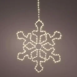 Fiocchi di neve luminosi Malo Bianco caldo 220 LED