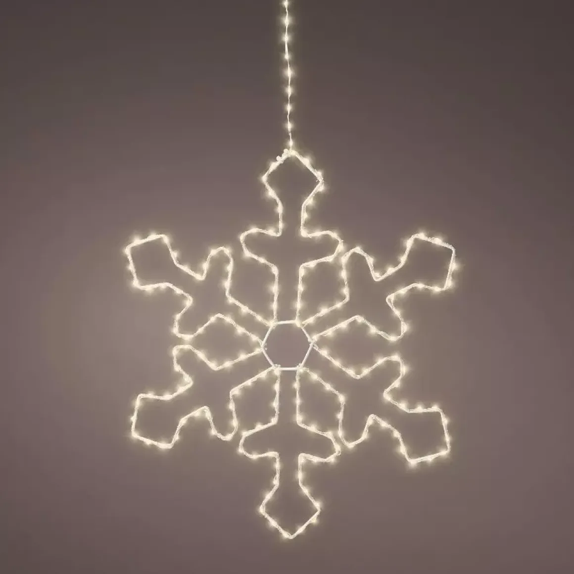 Fiocchi di neve luminosi Malo Bianco caldo 220 LED