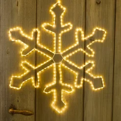 Fiocco luminoso da appendere 335 LED (D58 cm) Everest Bianco caldo