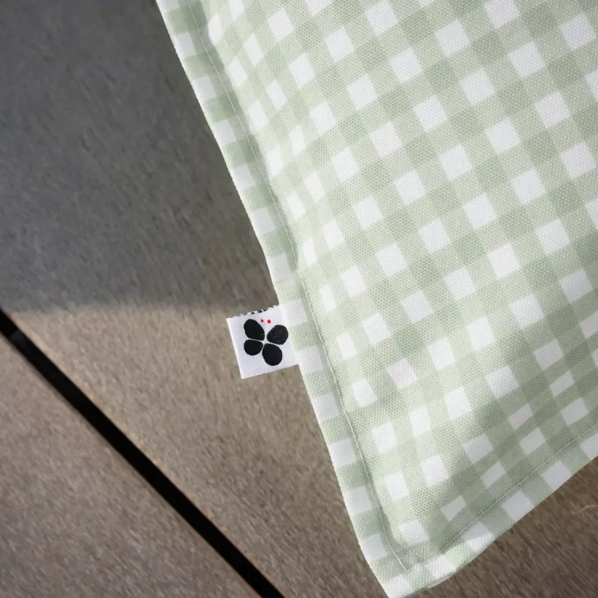 Sale Fodera per cuscino da esterno quadrata Vickie Verde eucalipto Cuscino Decorativo Per Esterno|Accessori E Cuscini