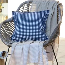 Best Fodera per cuscino da esterno quadrata (45 x 45 cm) Vickie Blu notte Cuscino Decorativo Per Esterno|Accessori E Cuscini