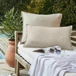 Sale Fodera per cuscino da esterno quadrata Naia Beige Cuscino Decorativo Per Esterno|Accessori E Cuscini