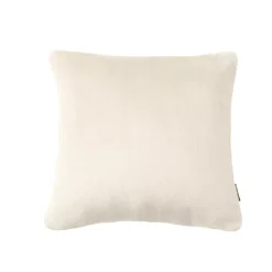 Fodera per cuscino quadrata in flanella (45 x 45 cm) Didou greige Cuscini E Fodere