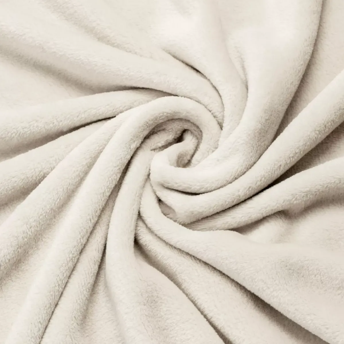 Fodera per cuscino quadrata in flanella (45 x 45 cm) Didou greige Cuscini E Fodere
