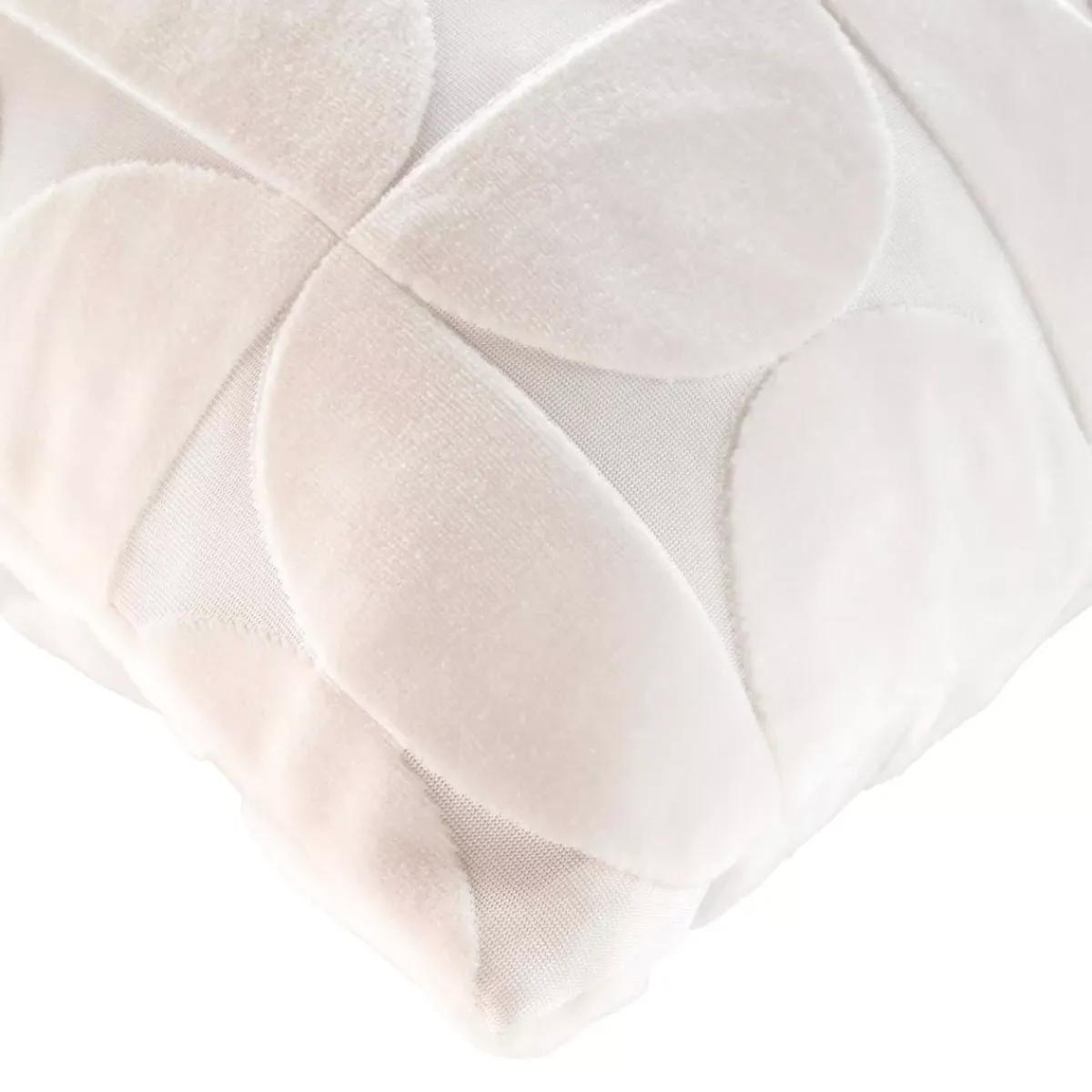 New Fodera per cuscino quadrata in velluto (40 x 40 cm) Curly Cuscini E Fodere