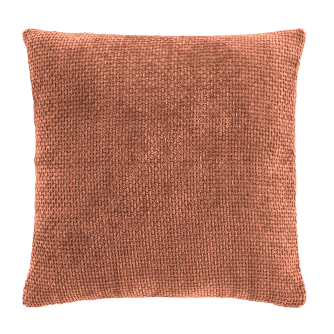 Fodera per cuscino quadrata in velluto (40 x 40 cm) Leo Rosa