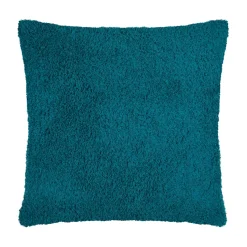Fodera per cuscino quadrata (40 x 40 cm) Montréal Blu ottanio Cuscini E Fodere