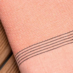 Online Fouta cotone riciclato (100 x 200 cm) Beach Corallo Biancheria Bagno|Fouta