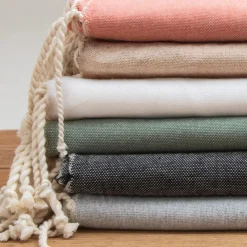 Online Fouta cotone riciclato (100 x 200 cm) Sunshine Biancheria Bagno|Fouta