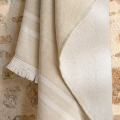 Discount Fouta doppio cotone e spugna (180 x 180 cm) Elora Biancheria Bagno|Fouta