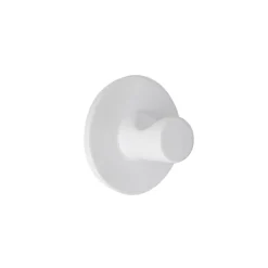 Gancio adesivo 3M (D4 cm) Zinc Bianco