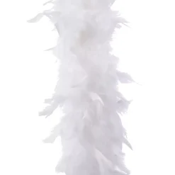 Ghirlanda Boa di piume Louna Bianco