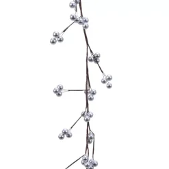 Ghirlanda decorata Célénia Argento