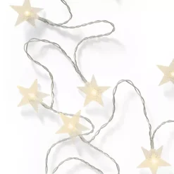 Ghirlanda di luci 24 LED (4,6 m) Stelle cadenti Bianco caldo