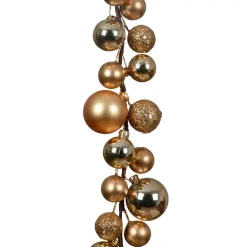 Ghirlanda di Natale (180 cm) Palline di Natale Oro