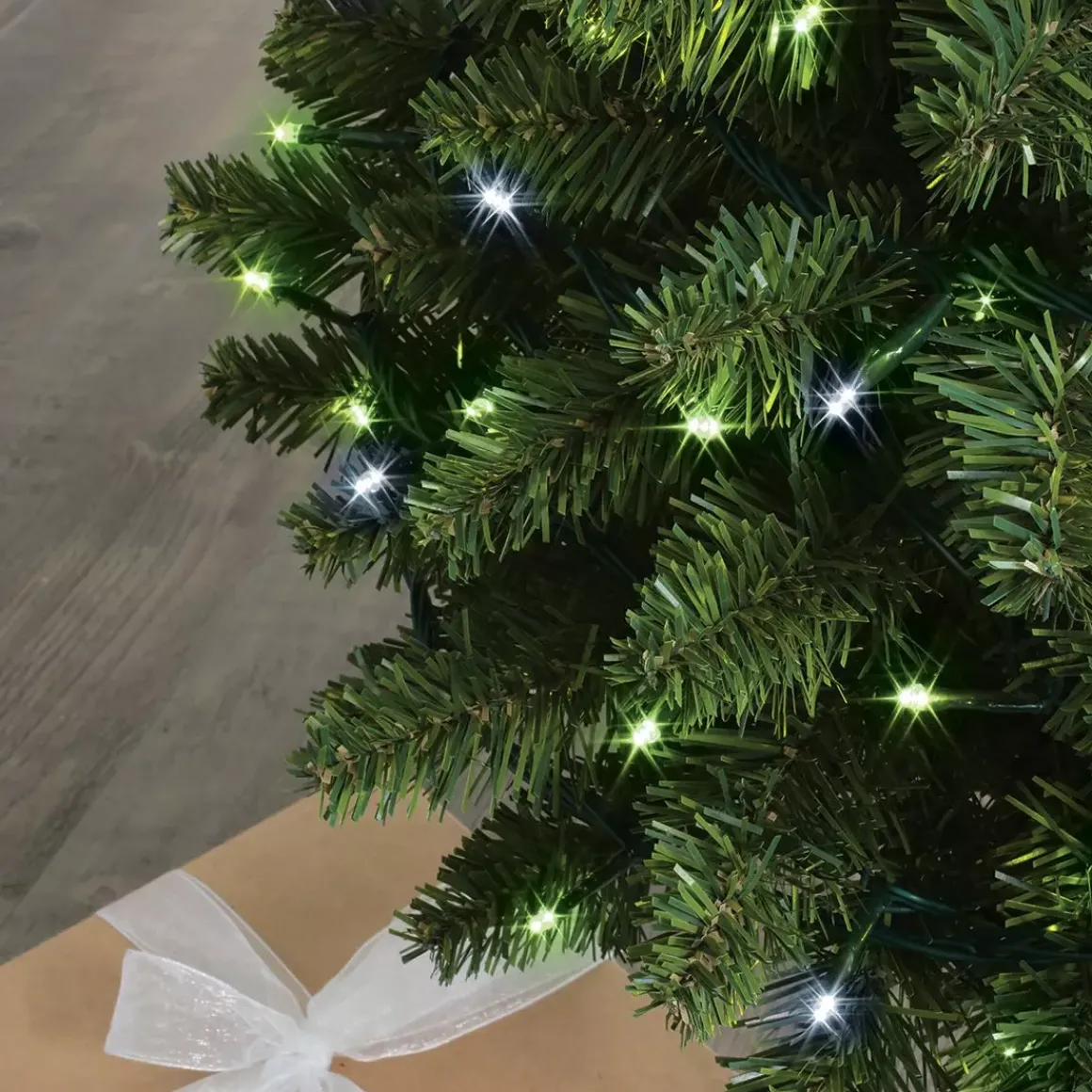 Ghirlanda luminosa Bicolore Flashing light Lung. 8 m Verde e bianco freddo 128 LED
