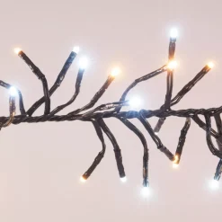 Ghirlanda luminosa Boa 8,40 m Bicolore 1152 LED bianco caldo e bianco freddo CV