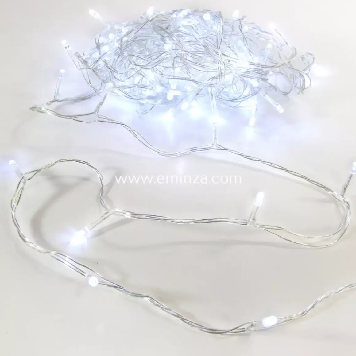 Ghirlanda luminosa CT Bianco freddo 100 LED