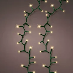 Ghirlanda luminosa 22,50 m 1000 LED cavo verde Luxe Bianco caldo Champagne