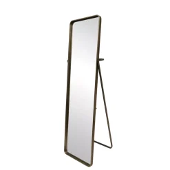 Grande specchio da appoggio (163 cm) Minnesota Oro
