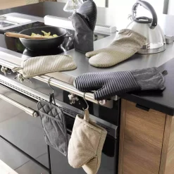 Best Guanto da cucina ambidestro in cotone (30x18 cm) Adam Tortora Accessori Cucina