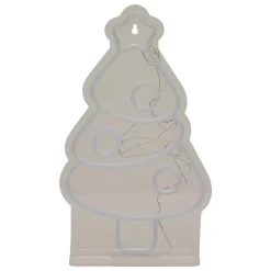 Insegna luminosa USB (H40 cm) Neon Albero di Natale Multicolore