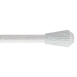 Outlet Kit asta tenda estensibile (L120 - 210 cm / D19 mm) Pisa Bianco e Tende : Bastoni, Aste E Supporti