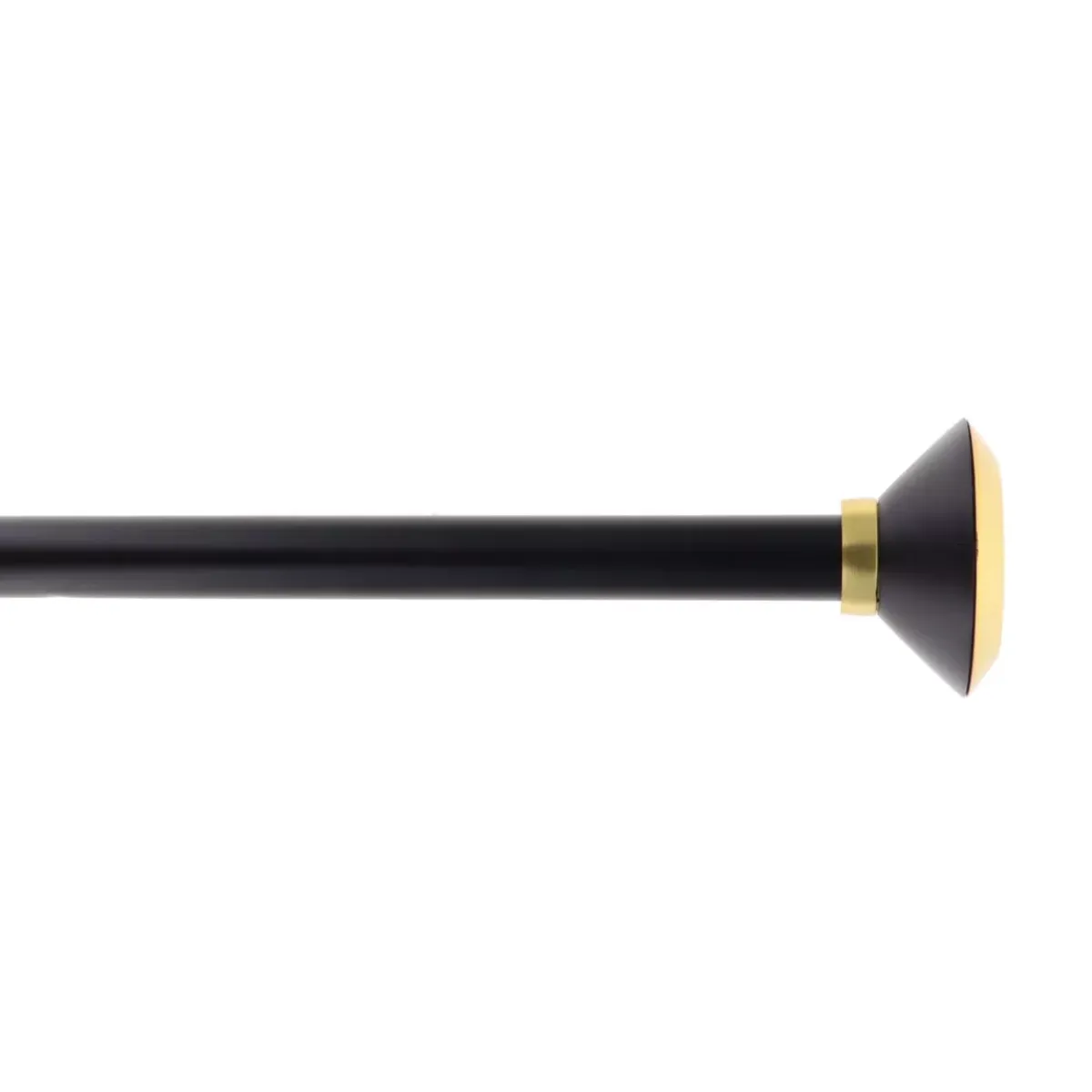 Kit asta tenda estensibile (L120 - L210 cm / D19 mm) Coni e Nero Tende : Bastoni, Aste E Supporti
