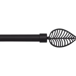 Outlet Kit di asta per tenda estensibile (L120 - L210 cm / D19 mm) Amazonia opaco Tende : Bastoni, Aste E Supporti|Asta A Soffitto
