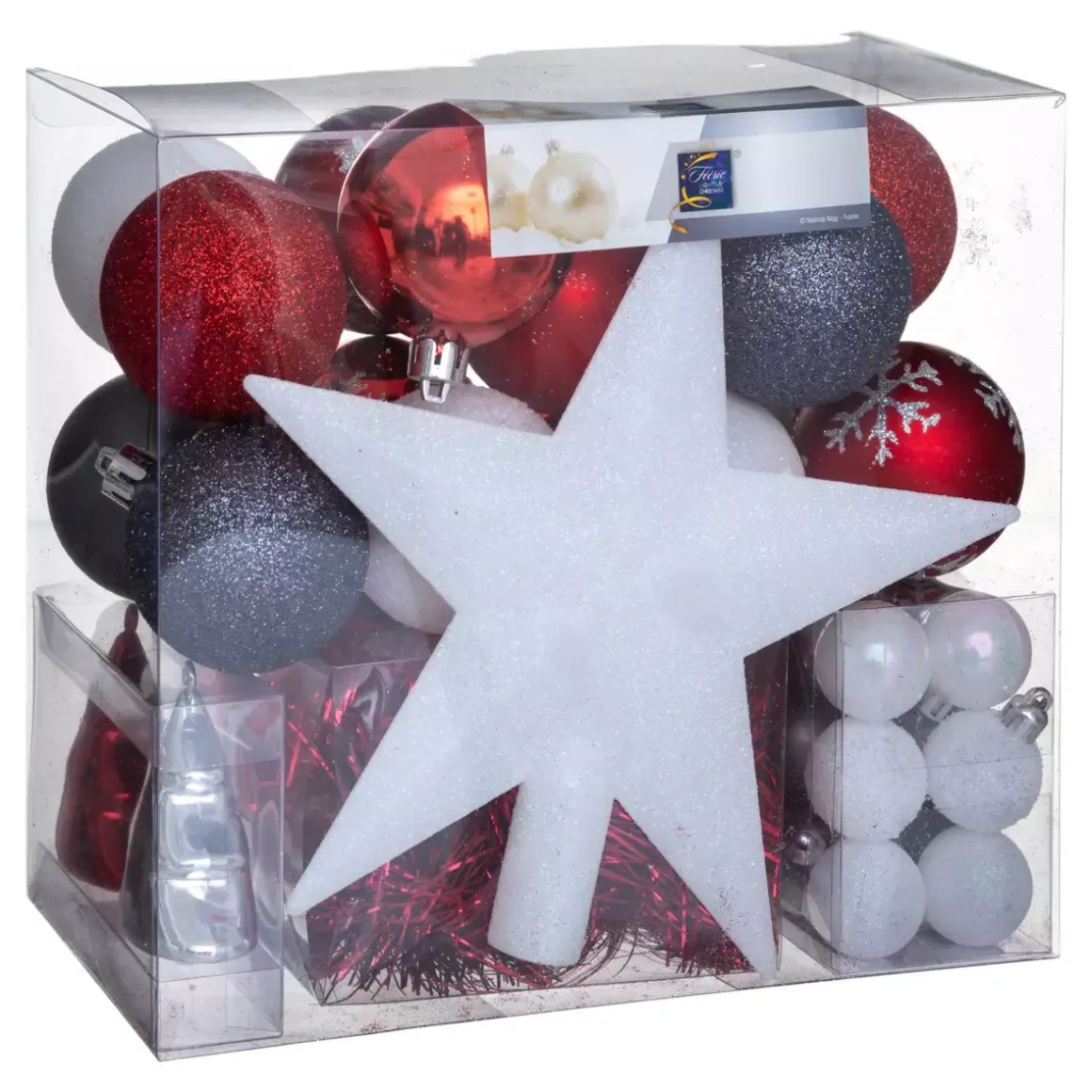 Kit di decorazioni di Natale Aspen Grigio scuro