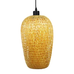 Lampada a sospensione in bambù (H35 cm) Fuengirola naturale
