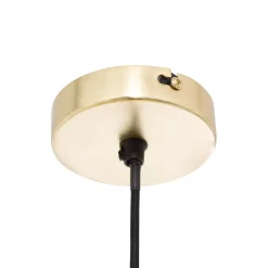 Lampada a sospensione in metallo (56 x 42 cm) Arlo Oro