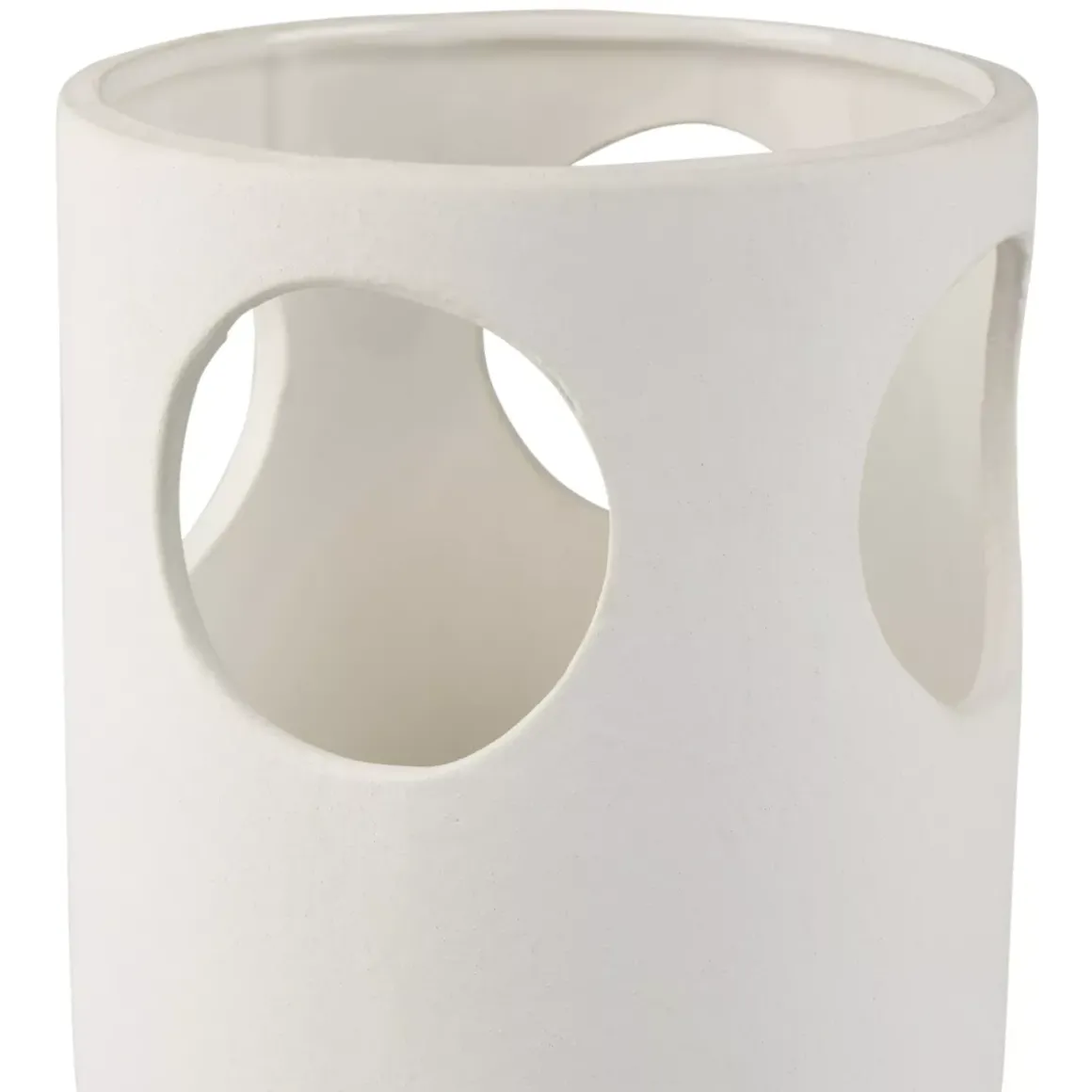 Lampada da tavolo in Ceramica (H27 cm) Nova Bianca