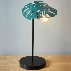 Lampada da tavolo metallo (H42,5 cm) Vayana Verde