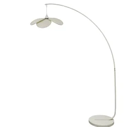 Lampada da terra design petalo (H156 cm) Teruel Beige