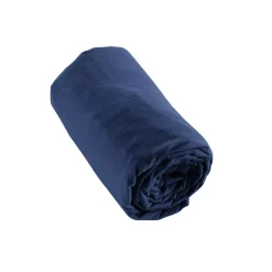 Lenzuolo con angoli flanella di cotone (180 x 200 cm) Nina Blu navy Lenzuola Con Angoli