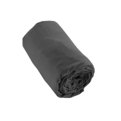 Discount Lenzuolo con angoli flanella di cotone (90 cm) Théa Grigio Lenzuola Con Angoli