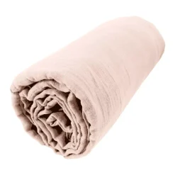 Outlet Lenzuolo con angoli garza di cotone (200 x 200 cm) Gaïa Lenzuola Con Angoli