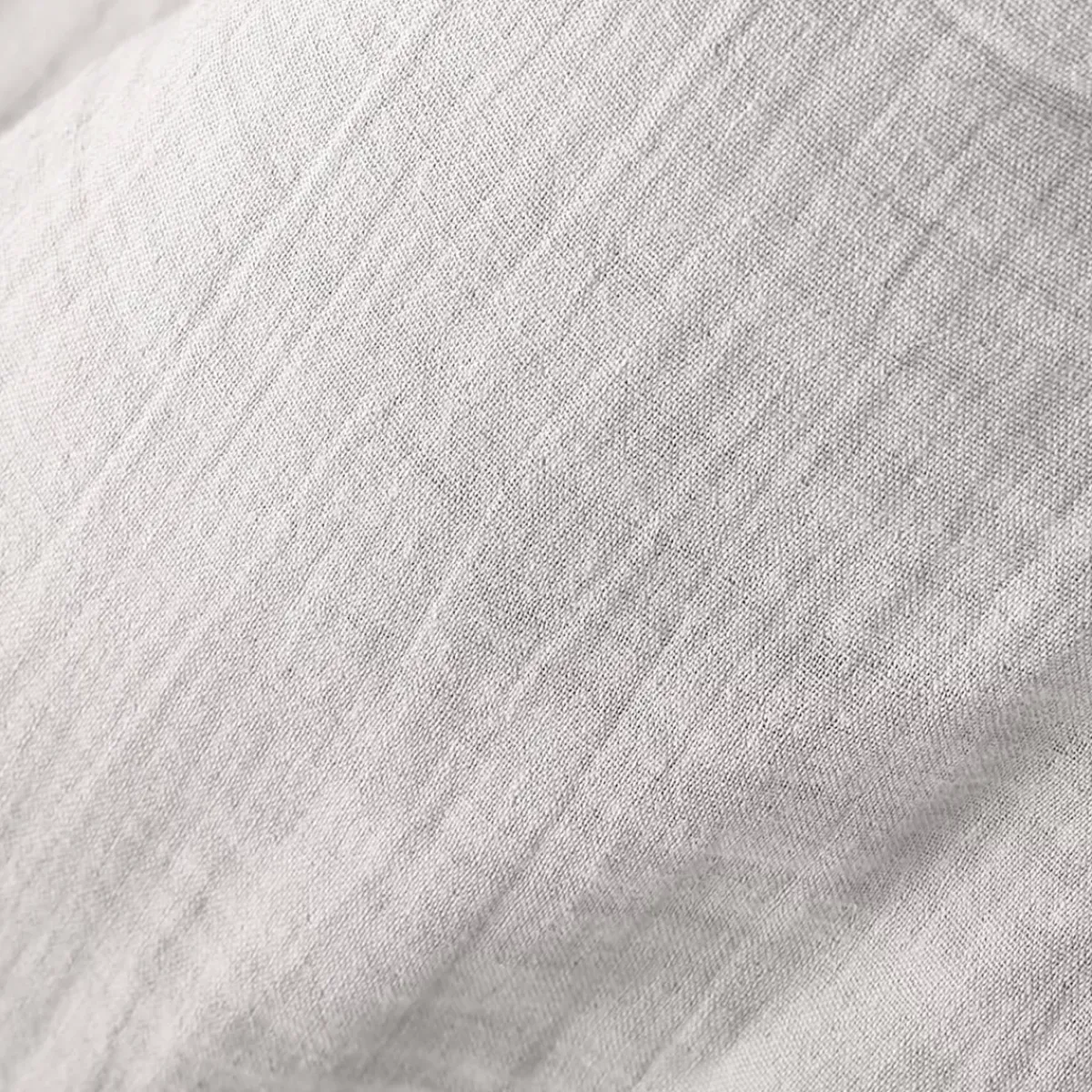 Hot Lenzuolo con angoli garza di cotone (160 x 200 cm) Gaïa Grigio nuvola Lenzuola Con Angoli