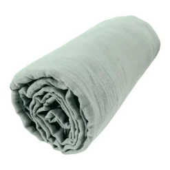 Hot Lenzuolo con angoli garza di cotone (140 x 190 cm) Gaïa Lenzuola Con Angoli