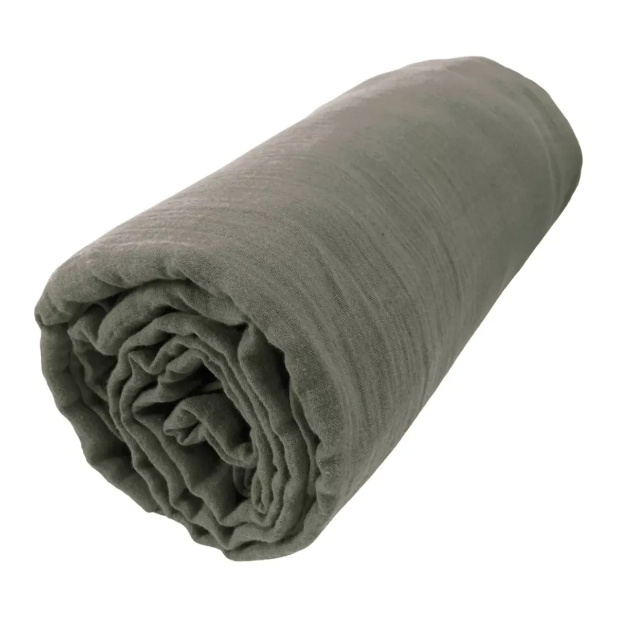 Discount Lenzuolo con angoli garza di cotone (200 cm) Gaïa Lenzuola Con Angoli