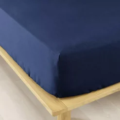Hot Lenzuolo con angoli in flanella di cotone (200 x 200 cm) Nina Blu navy Lenzuola Con Angoli