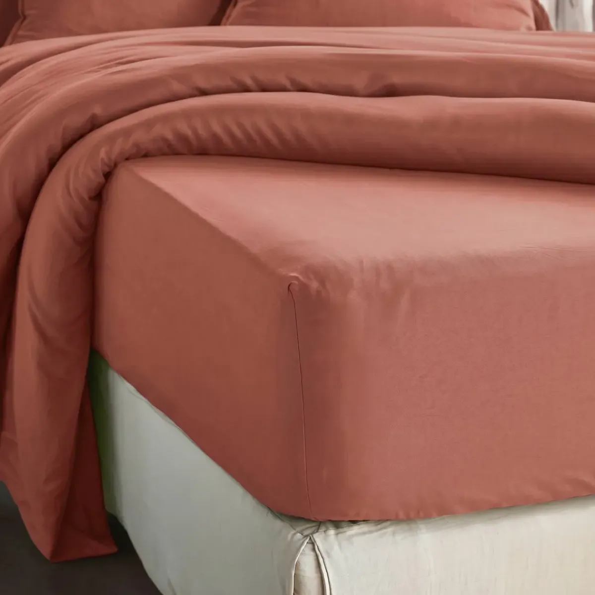 Online Lenzuolo con angoli in lyocell Tencel™ (140 x 190 cm) Olivia Lenzuola Con Angoli