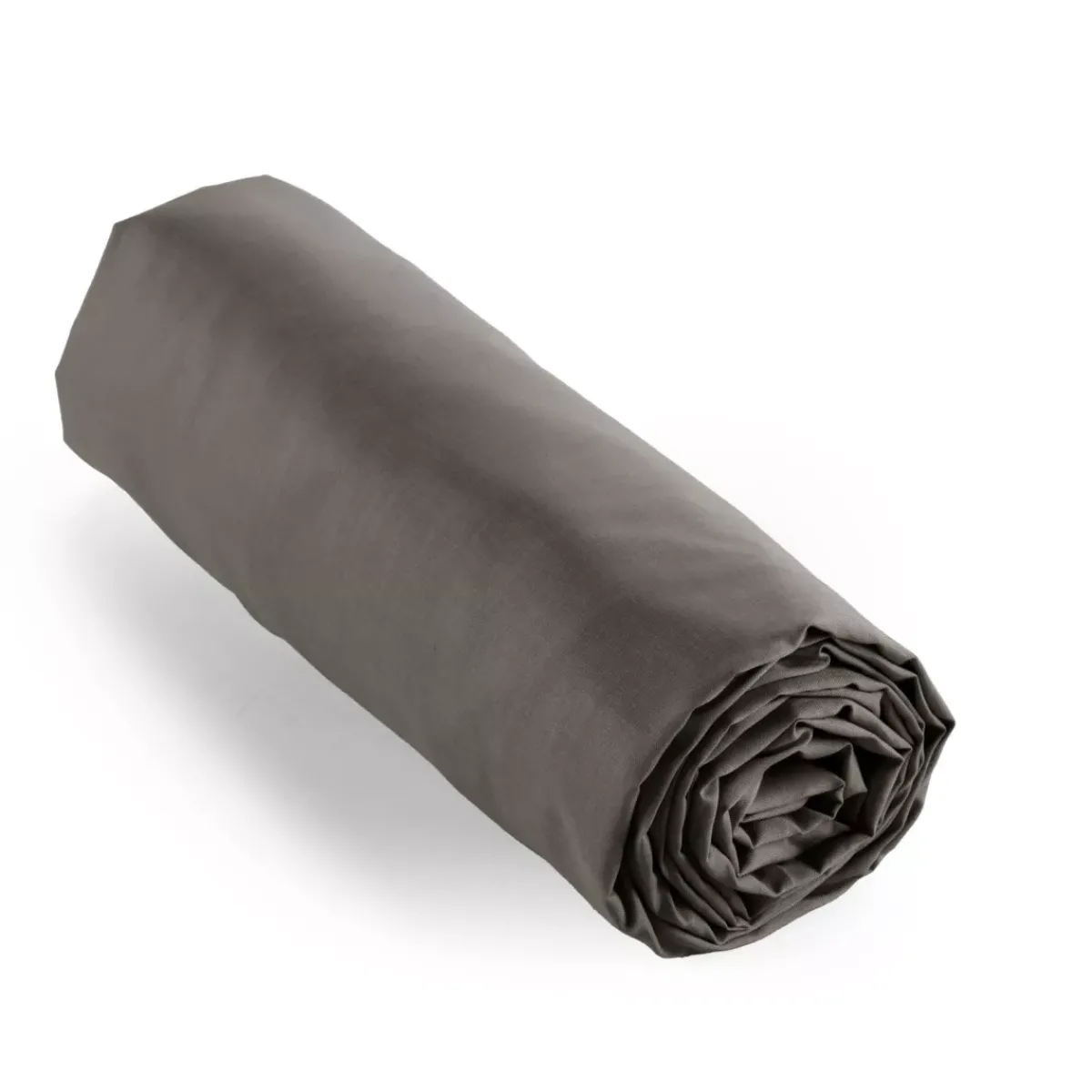 Online Lenzuolo con angoli percalle di cotone (160 cm) Cali Grigio Lenzuola Con Angoli