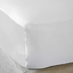 New Lenzuolo sotto in raso di bambù (90 x 190 cm) Sienna Lenzuola Con Angoli
