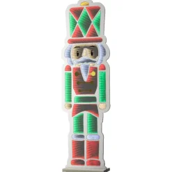Luminoso Schiaccianoci 624 LED (H120 cm) Infinity Bianco freddo/Multicolore