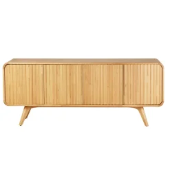 Madia 4 ante in rovere massiccio (200 x 80 cm) Bilbao Naturale