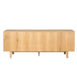 Madia 4 ante in rovere massiccio (200 x 80 cm) Oakland Naturale