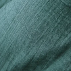 Clearance Mantovana garza di cotone ( Gaïa Blu anatra Accessori Letto