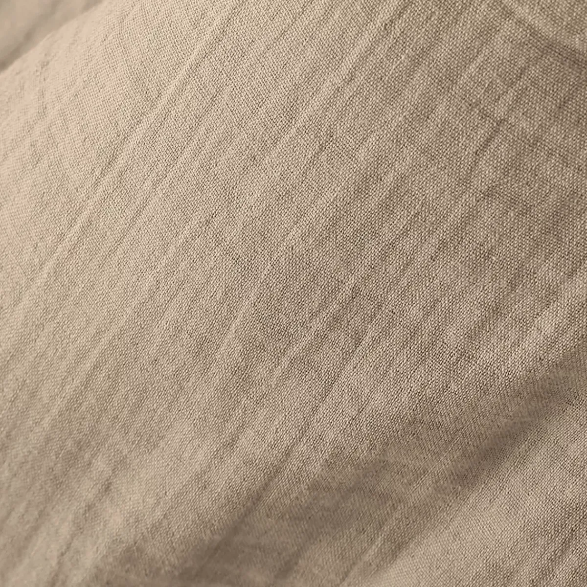 Outlet Mantovana Garza di cotone (140 x 190 cm) Gaïa Marrone Accessori Letto
